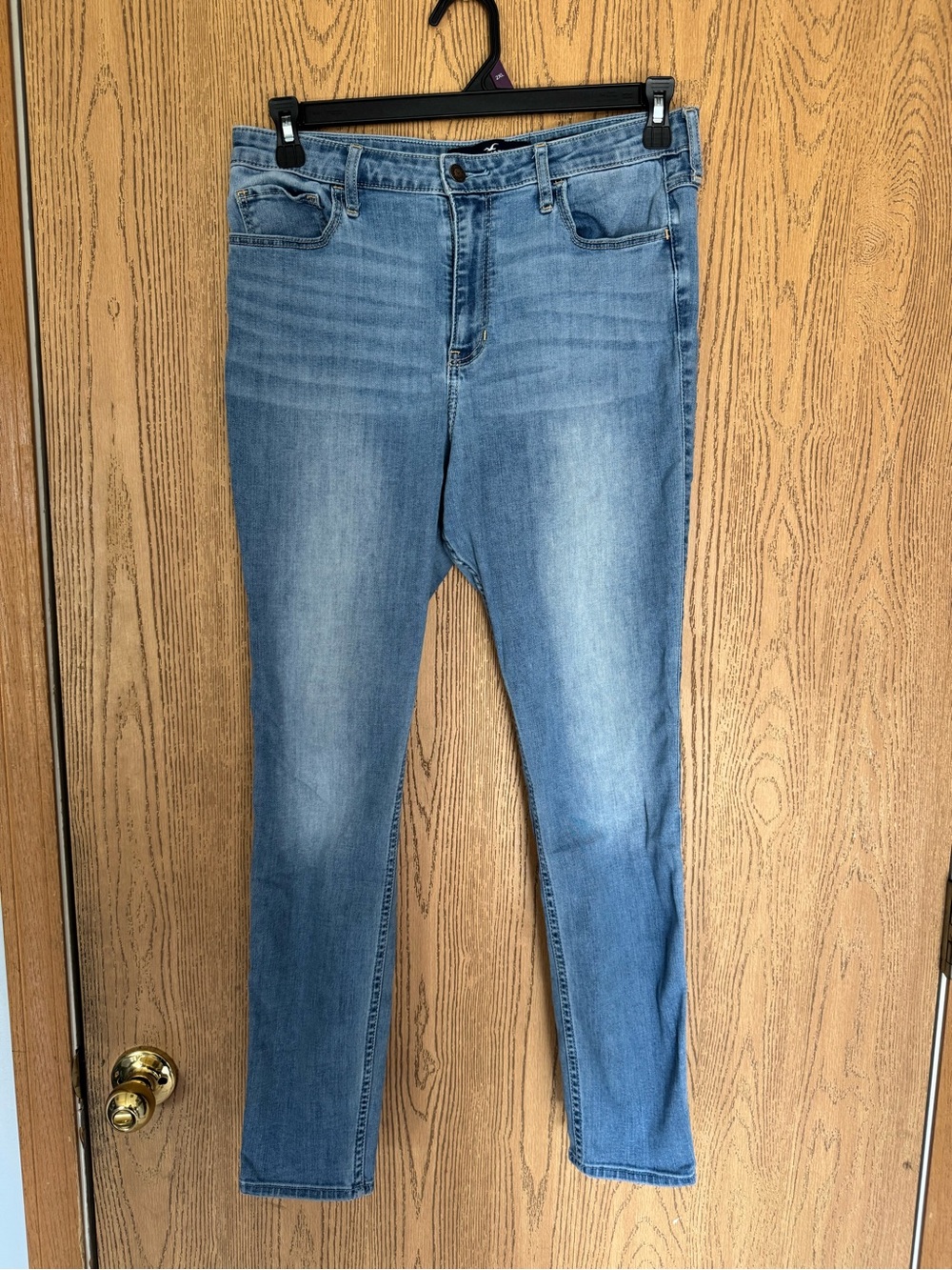 Hollister Women's Light Wash Skinny Jeans